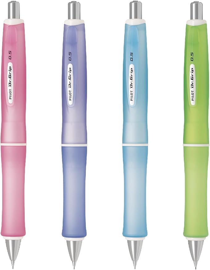 Pilot Dr. Grip G-Spec Frost Color Shaker Mechanical Pencil - 0.5 mm, Frost Pink Body (HDGS-60R-RP)
