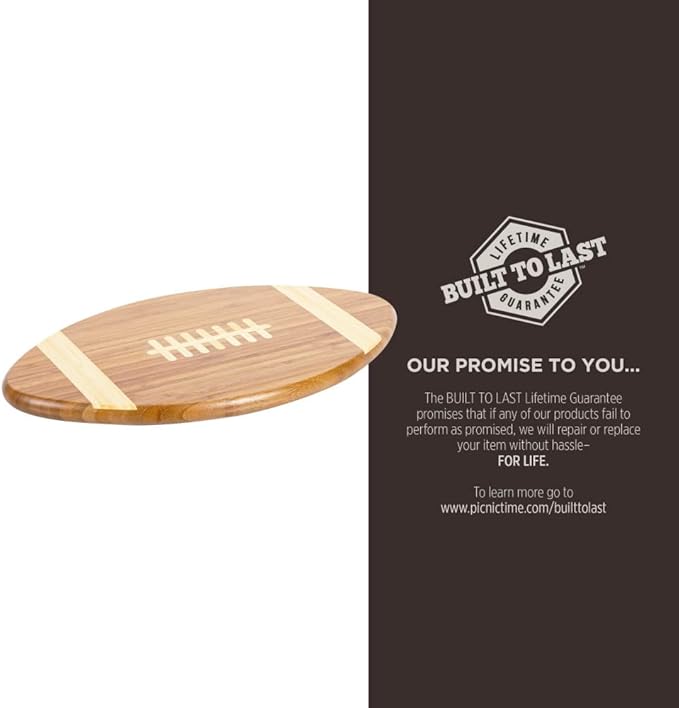 PICNIC TIME NCAA Iowa State Cyclones Touchdown! Bamboo Cutting Board