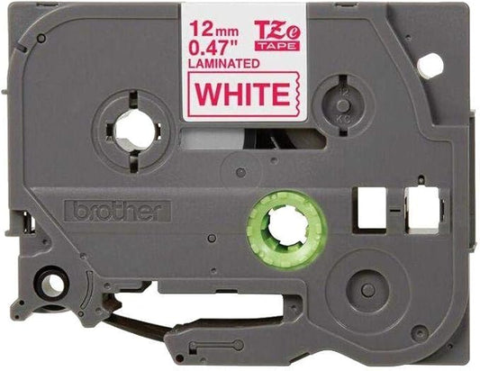 Brother TZe232 0.47" Red On White Tape for P-Touch (26.2')