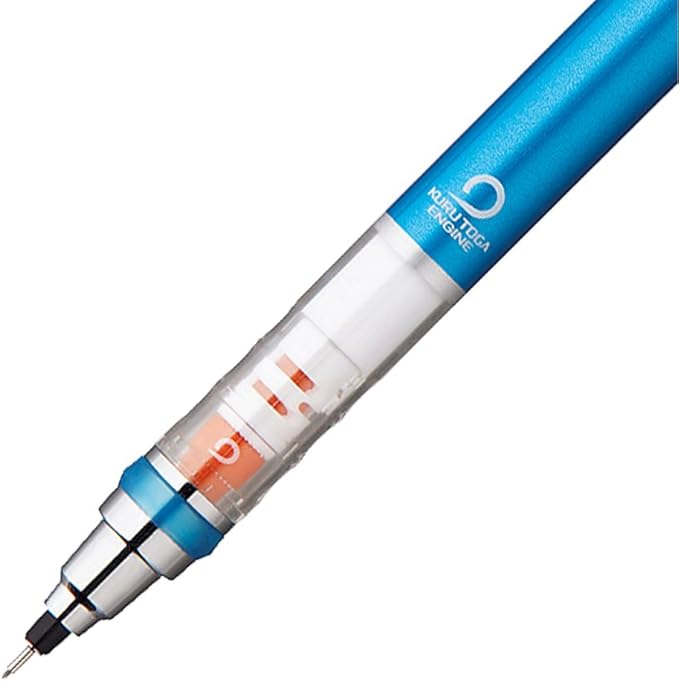 Uni Kurutoga Mechanical Pencil Standard, 0.5mm, Blue (M54501P.33)
