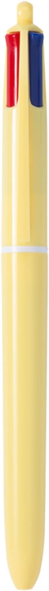 BIC 4-Color Pastel Ballpoint Pen with Soft-Touch Barrel and 1.0 mm Medium Point, 3-Count in Assorted Ink
