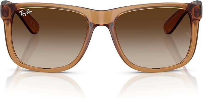 Ray-Ban unisex-adult Rb4165f Justin Low Bridge Fit Rectangular Sunglasses