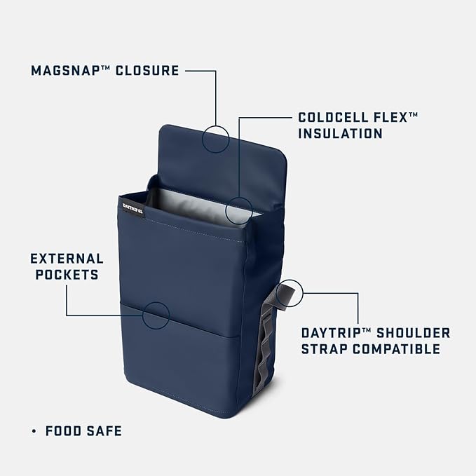 YETI Daytrip 6L Insulated Soft Cooler Lunch Bag, Venom