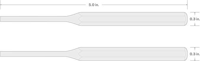 TEKTON 1/8 Inch Pin Punch | 66053 | Made in USA