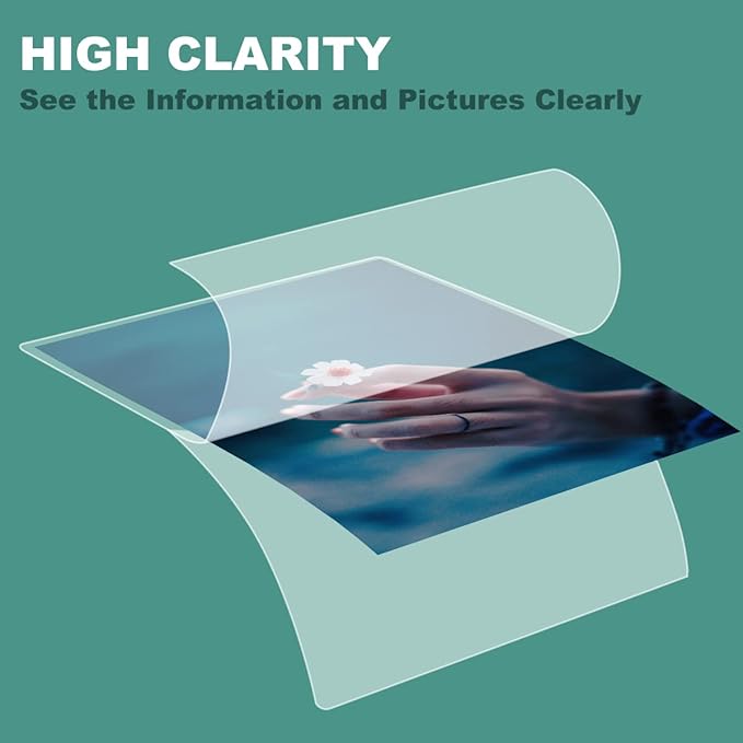 BESTEASY Thermal Laminating Pouches, 5 mil Thick, Clear 9 x 11.5 Inch Laminating Sheet Paper for Laminator, Holds 8.5 x 11 Inch Letter Size Sheets（3000 Pack）