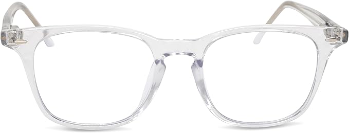 Brookstone Blue Light Blocking Glasses For Women and Men Computer Gaming Eye Protection UV Blocker With Pouch Cloth and Spray
