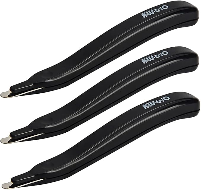 Staple Remover Professional Magnetic Easy Staple Removers Tool 3 PCS Staple Puller Remover Staple Pullers for Office, School and Home