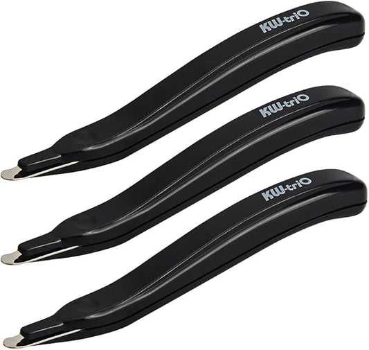 Staple Remover Professional Magnetic Easy Staple Removers Tool 3 PCS Staple Puller Remover Staple Pullers for Office, School and Home