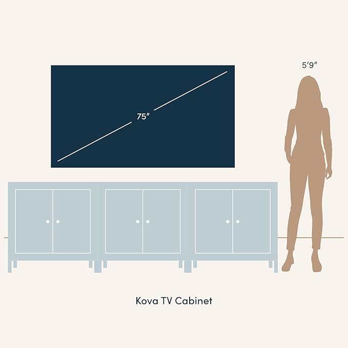 Nathan James Kova Rattan Wood Accent Sideboard Storage Cabinet TV Stand with Matte Metal Frame, Adjustable Shelves and Cane Doors, for Hallway, Entryway or Living Room, Black Oak/Cane, Set of 3