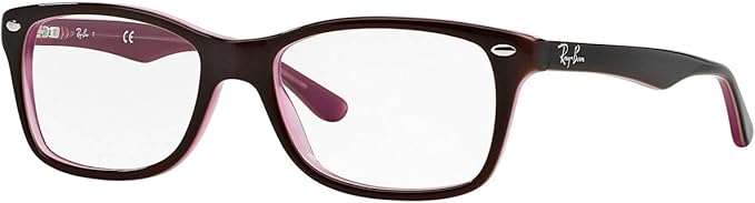 Ray-Ban unisex-adult Rx5228 Square Prescription Eyeglass Frames