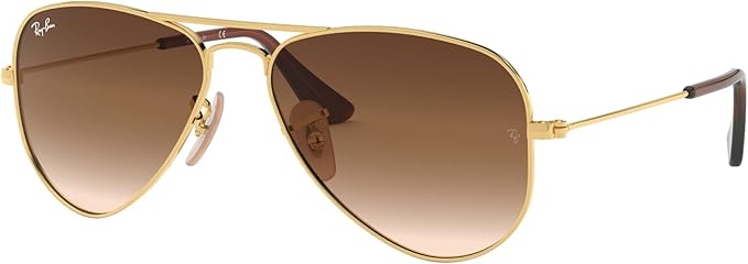 Ray-Ban Junior Kids' Rj9506s Metal Aviator Sunglasses