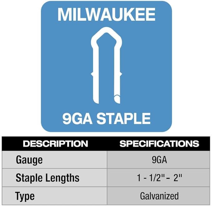 Milwaukeey M18 Fuel Utility Fencing Stapler, 2843-20