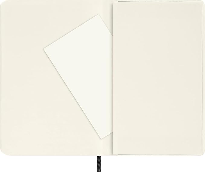 Moleskine Classic Notebook, Soft Cover, Pocket (3.5" x 5.5") Plain/Blank, Black, 192 Pages