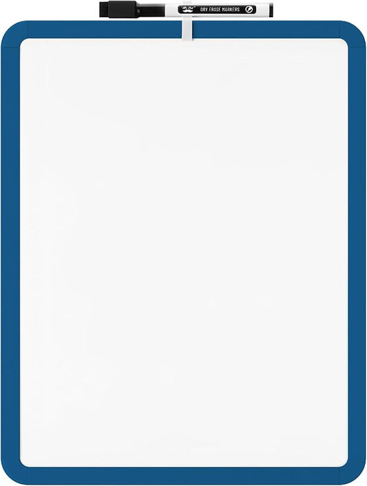 Mr. Pen- Dry Erase Board, 14” x 11” with a Black Dry Erase Marker, Small Mini White Board for Students, Back to School Supplies