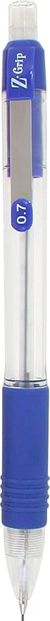 Zebra Pen Z-Grip Mechanical Pencil, 0.7mm Point Size, HB #2 Graphite, Assorted Grip Colors, 5-Count