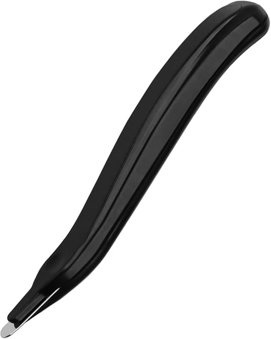 Staple Remover, Staple Puller Tool with Magnetic Tip, Ergonomic Design for Efficient Staple Extraction, Suitable for Home, School, Office, Black