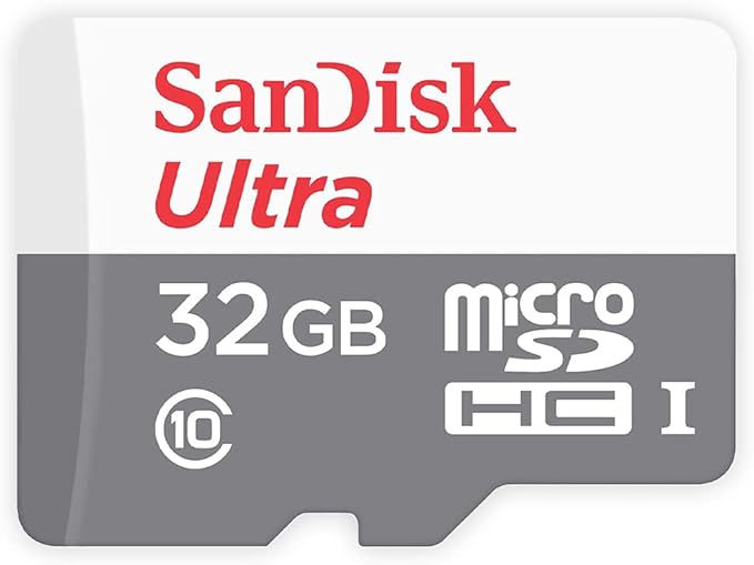Sandisk Ultra MICROSDHC 32GB 98MB/S Flash Memory Card (SDSQUNC-032G-AN6MA)