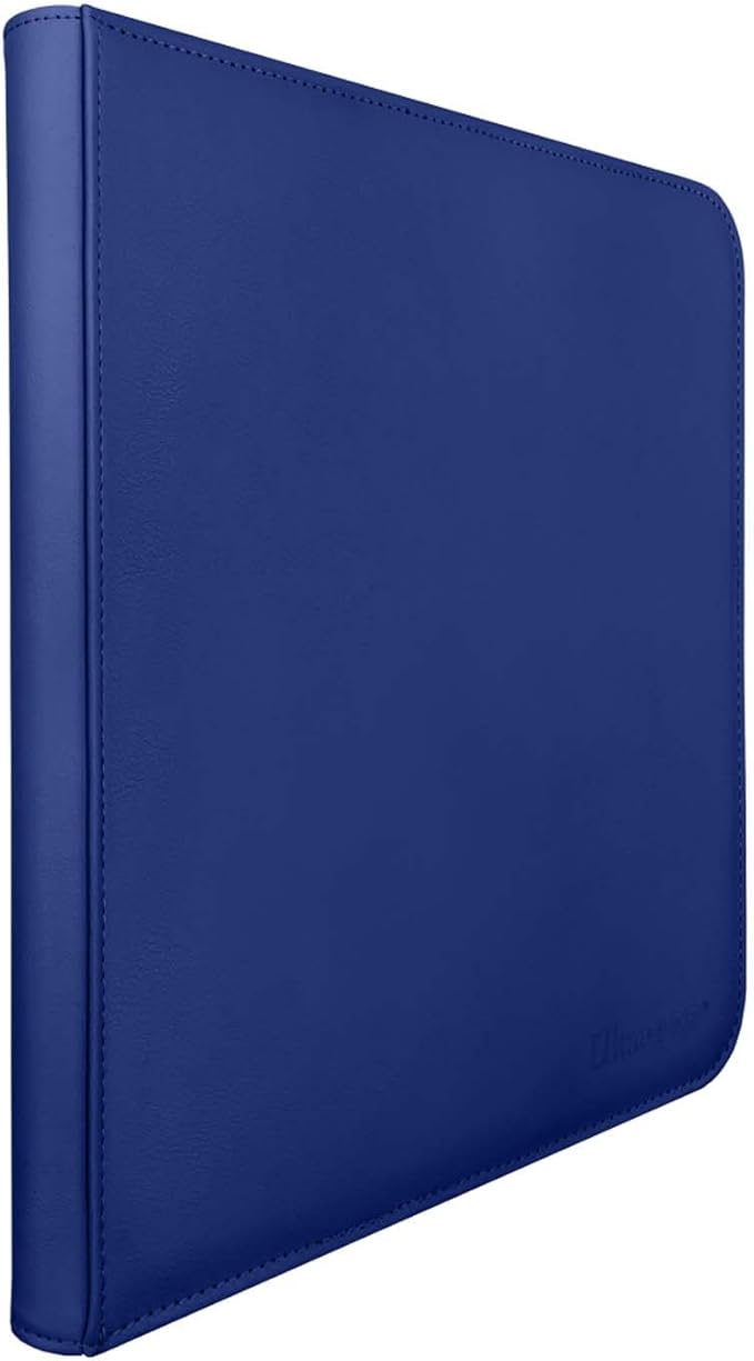 Ultra Pro E-15740 Ultra Pro-12 Pocket Zippered Pro Binder-Blue (Blue)