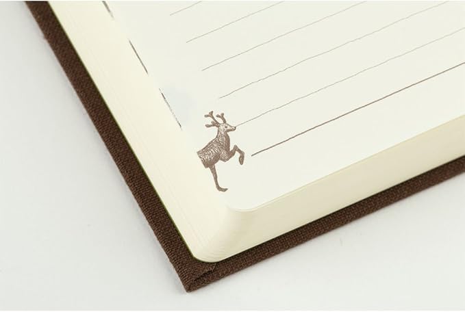 DESIGNPHIL Midori 12395006 Diary, 3 Year Consecutive Door, Brown