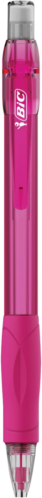 BIC Velocity Colored Lead Mechanical Pencils,Assorted Colors,Colored Pencils for Classrooms and School Supplies,6 Count (Pack of 2)