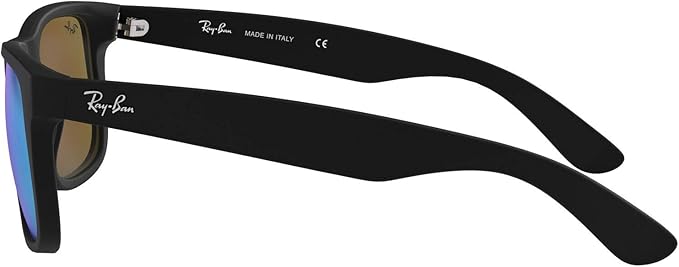 Ray-Ban unisex-adult Rb4165f Justin Low Bridge Fit Rectangular Sunglasses