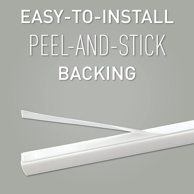 Legrand Wiremold C16 Cordmate Flat Elbow Cord Cover, Organizer for Wall, Holds 1 Cord or Cable, White (1 Pack)