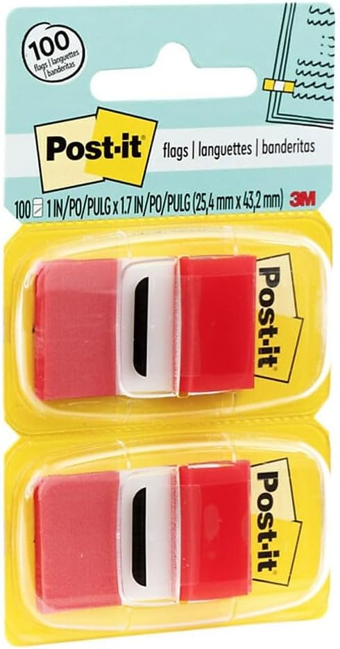 Post-it Flags Assorted Color Flag Refills