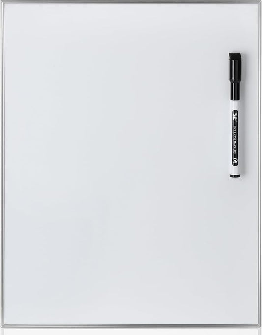 Mr. Pen- Small Dry Erase Board, 11x14 Inches, Whiteboard with Black Dry Erase Marker, Aluminum Frame, Magnetic Small White Board for Students, Home, Office and Classroom