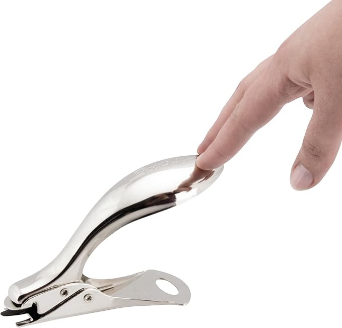 Swingline 37201 Heavy-Duty Staple Remover, Satin Chrome Finish - S7037201A