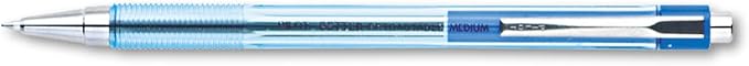 Pilot The Better Ball Point Pen Refillable & Retractable Ballpoint Pens, Medium Point, Blue Ink, 12-Pack (30006) (Packaging May Vary)