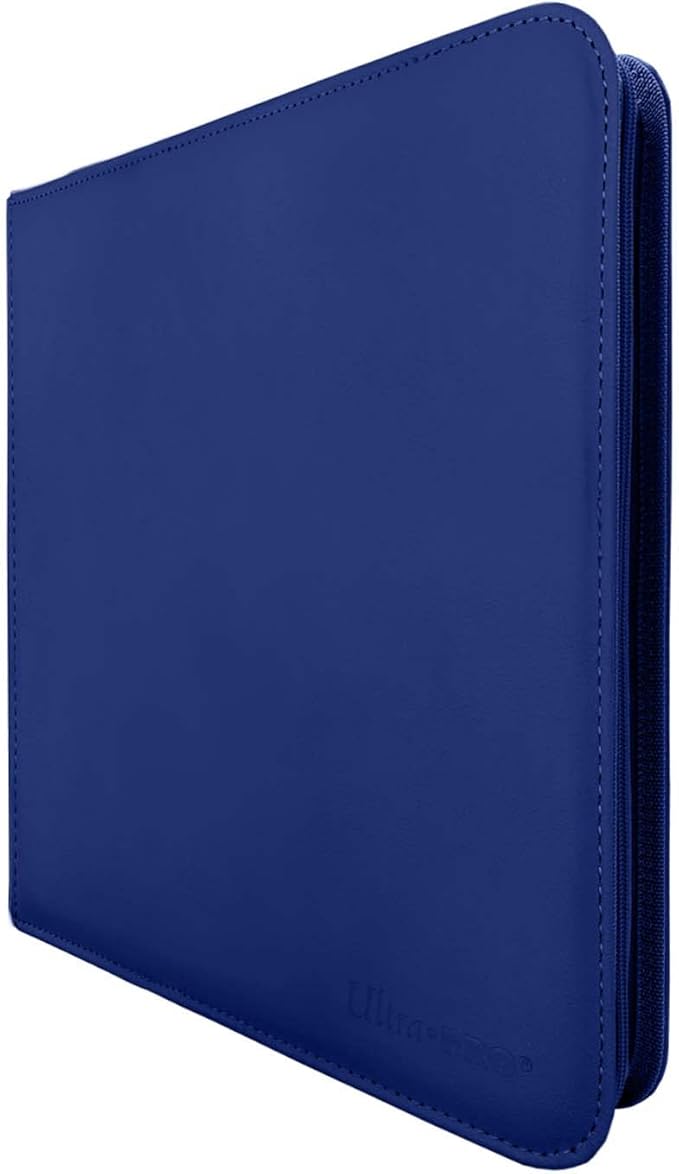 Ultra Pro E-15740 Ultra Pro-12 Pocket Zippered Pro Binder-Blue (Blue)
