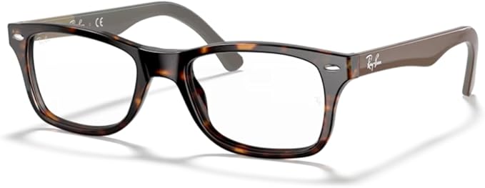 Ray-Ban RX5228 Square Eyeglasses for Men for Women +BUNDLE with ACCESSORY EYEWEAR KIT