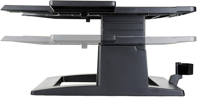 3M FT510091687 Adjustable Notebook Riser LX500 - Notebook Platform - Black