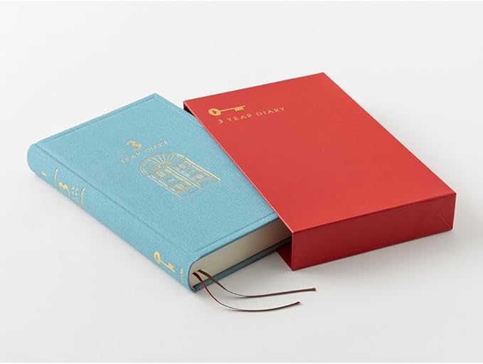 Phil design Three Years Diary/Design Phil Green Diary 3 Years Continuous Use Door Light Blue 12,394,006