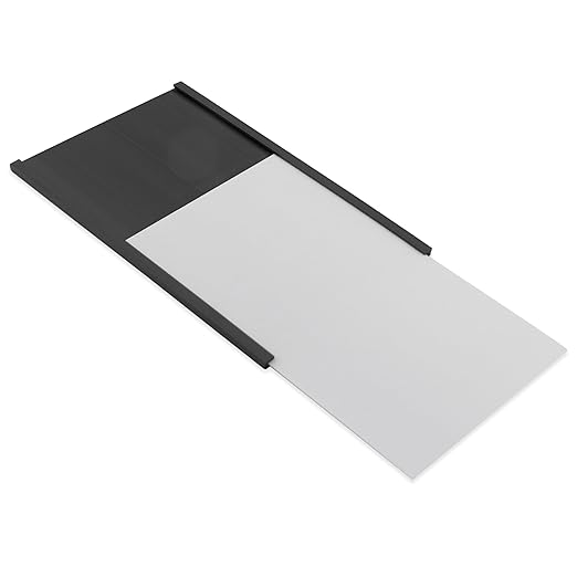 Master Magnetics Heavy-Duty Magnetic Labels - Magnetic Label Holders for a Metal File Cabinet, Shelf, Whiteboard - Fits Signs and Tags - 5" L x 3" H - Includes 35 Perforated Cards - 25-Pack