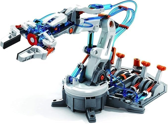 Teach Tech “Hydrobot Arm Kit”, Hydraulic Kit, STEM Building Toy for Kids 12+