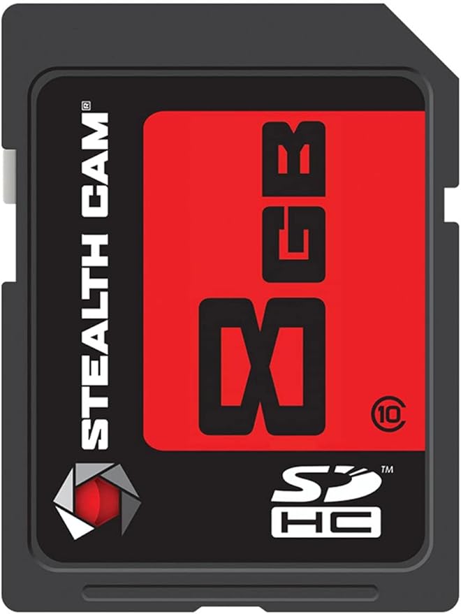Stealth Cam 8GB Secured Digital Card, Single Pack