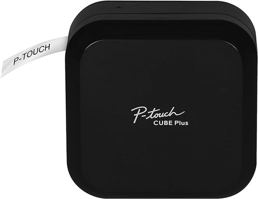 Brother P-touch CUBE Plus Bluetooth Label Maker (PT-P710BT), white