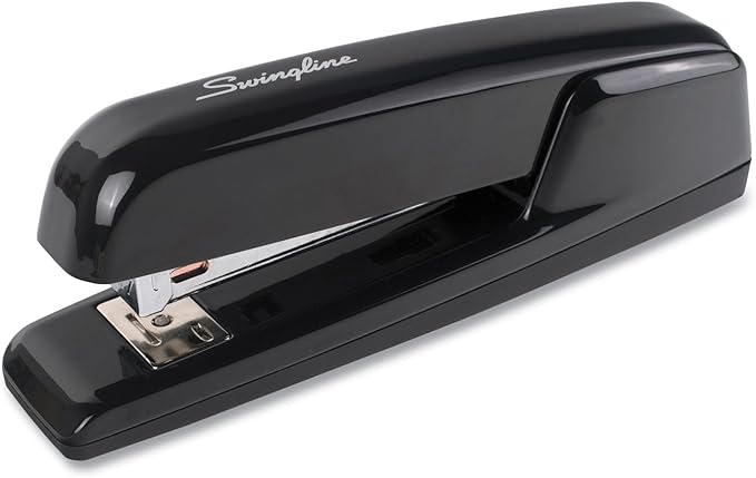 Swingline Staplers, 747 Iconic Desk Staplers, Antimicrobial, 25 Sheet Paper Capacity, Heavy Duty Staplers for Office Desktop or Home Office Supplies, Black, 2 Pack (74741) (S7074741AZ)