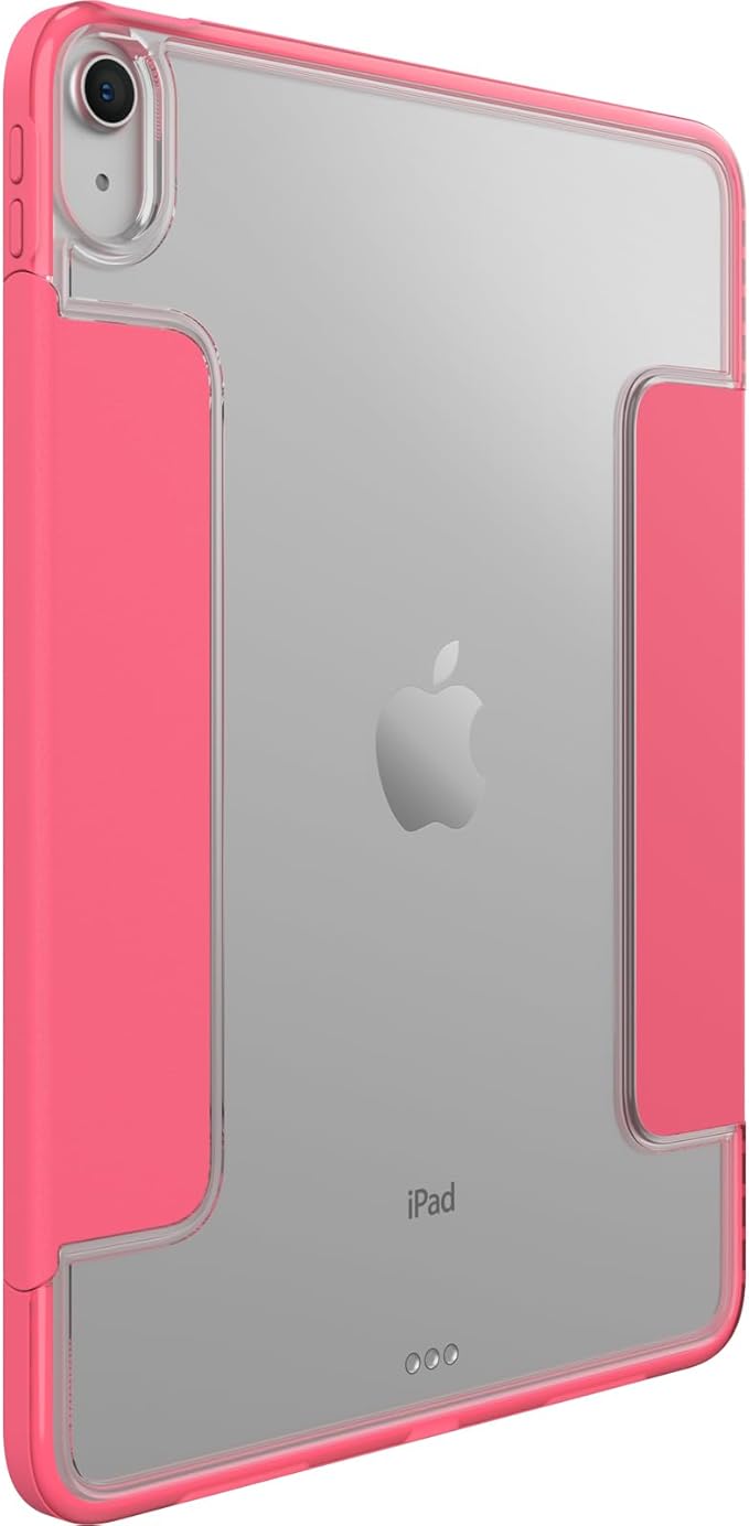 OtterBox - Symmetry Series 360 Elite Case for 11" iPad Air M2/4th/5th Gen - Scratch-Resistant Tablet Case with Folio and Apple Pencil Holder (Rouge Powder)
