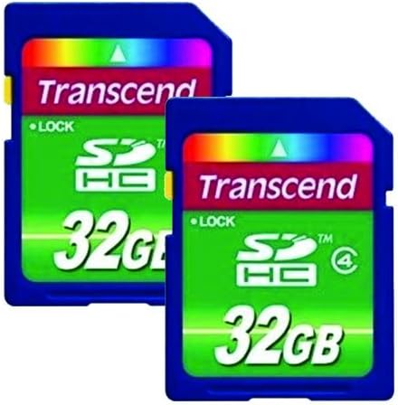 Canon VIXIA HF R50 Camcorder Memory Card 2 x 32GB Secure Digital High Capacity (SDHC) Memory Cards (2 Pack)
