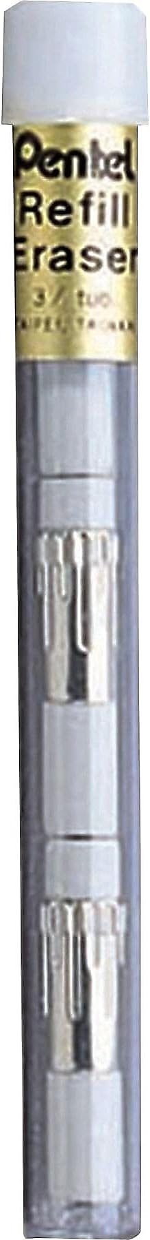 Pentel 399683 Refill Erasers White 12/Pack (Z2-1N),Tube