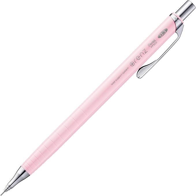 Pentel Mechanical Pencil, Orenz 0.3mm, Pastel Pink (XPP503-P2)