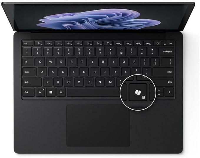 Microsoft Surface Laptop 6 13.5" Touchscreen Notebook - Intel Core Ultra 7 165H - 32 GB - 1 TB SSD - Black