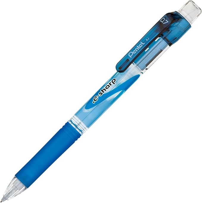 .e-sharp Mechanical Pencil (0.7mm), Blue Accents