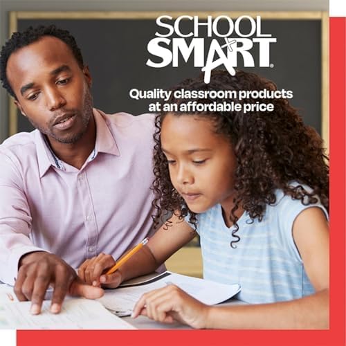 School Smart Zaner-Bloser Writing Paper, Handwriting Practice Lined Paper, Grade 3 to 4 Learning, 3/8 Inch Rule, 8 x 10-1/2 Inches, 500 Sheets