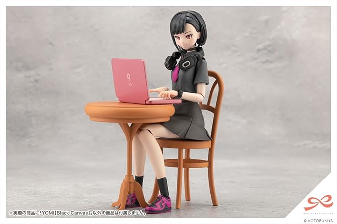 Kotobukiya Sousai Shojo Teien: Yomi (Black Canvas) Plastic Model Kit