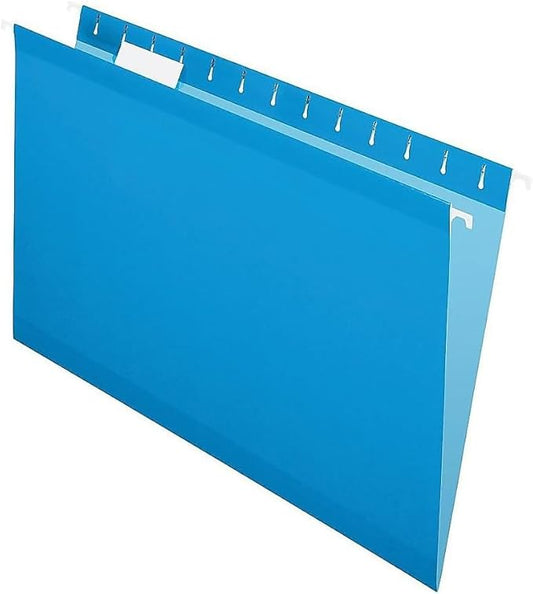 Pendaflex Hanging File Folders, Legal Size, Blue (PFX415315BLU)