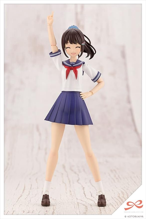 Kotobukiya Sousai Shojo Teien: Madoka Yuki (Touhou High School Summer Clothes) Plastic Model Kit, Multicolor