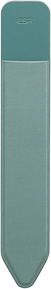 ESR Pencil Holder Compatible with Pencil (1st and 2nd Gen), Elastic Pocket [Stylus Pens Protected and Safe] Pouch Adhesive Sleeve Attached to Case for Stylus Pens - Forest Green